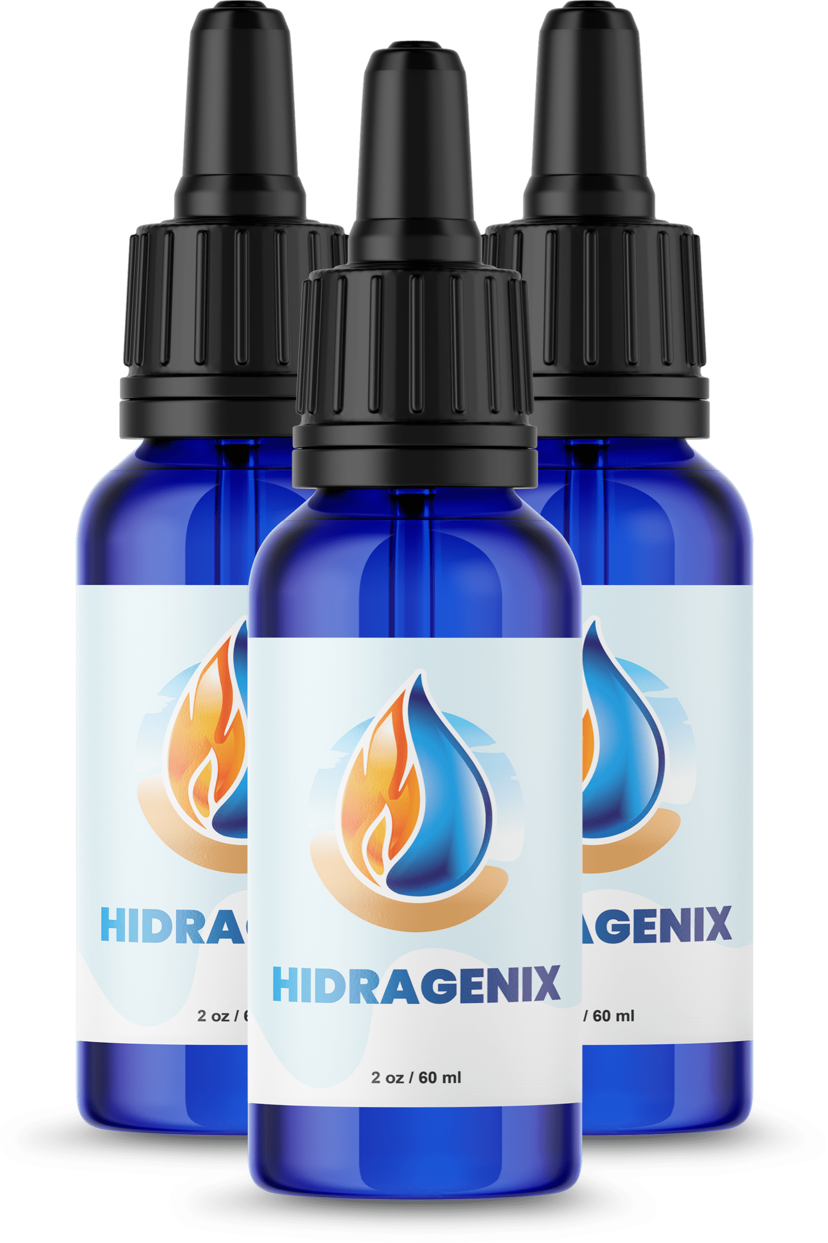 Hidragenix 3 bottles — 90-day supply