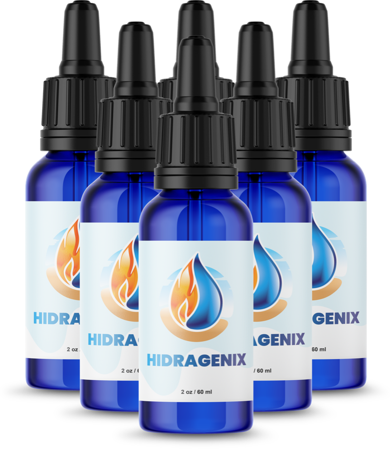 Hidragenix 6 bottles — 180-day supply